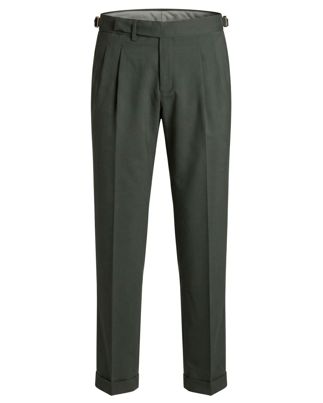 Briglia 1949 Gray Pants Virgin Wool, Polyamide, Elastane