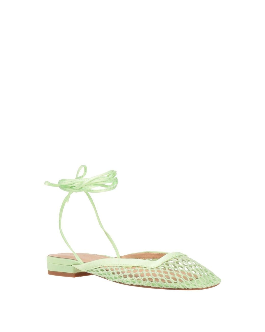 Gaelle Paris Green Ballet Flats