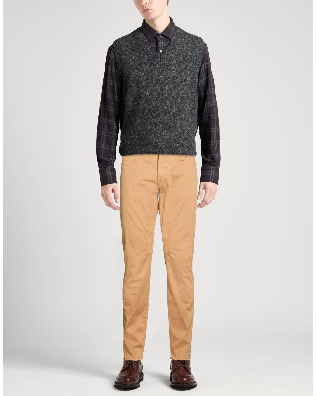 Siviglia Natural Pants Cotton, Elastane for men