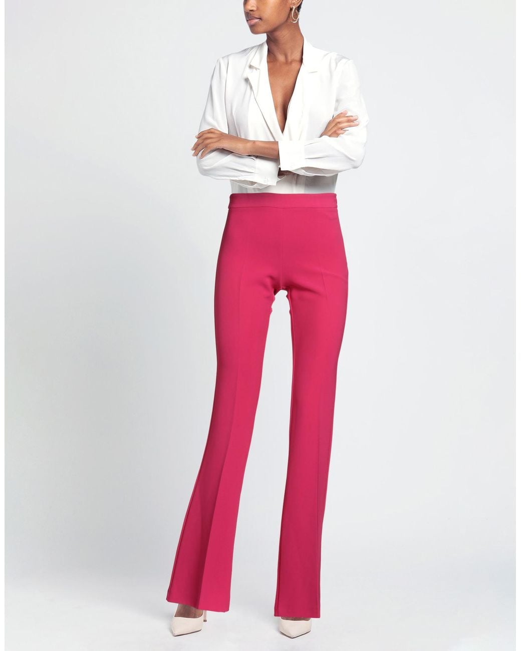 SIMONA CORSELLINI Pink Pants
