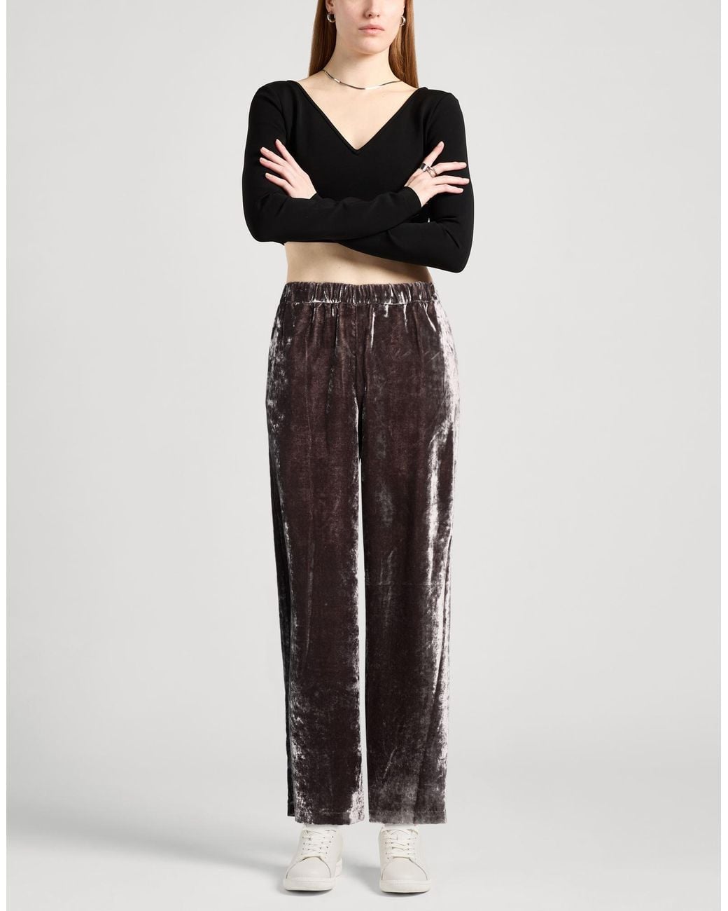Alpha Studio Brown Pants