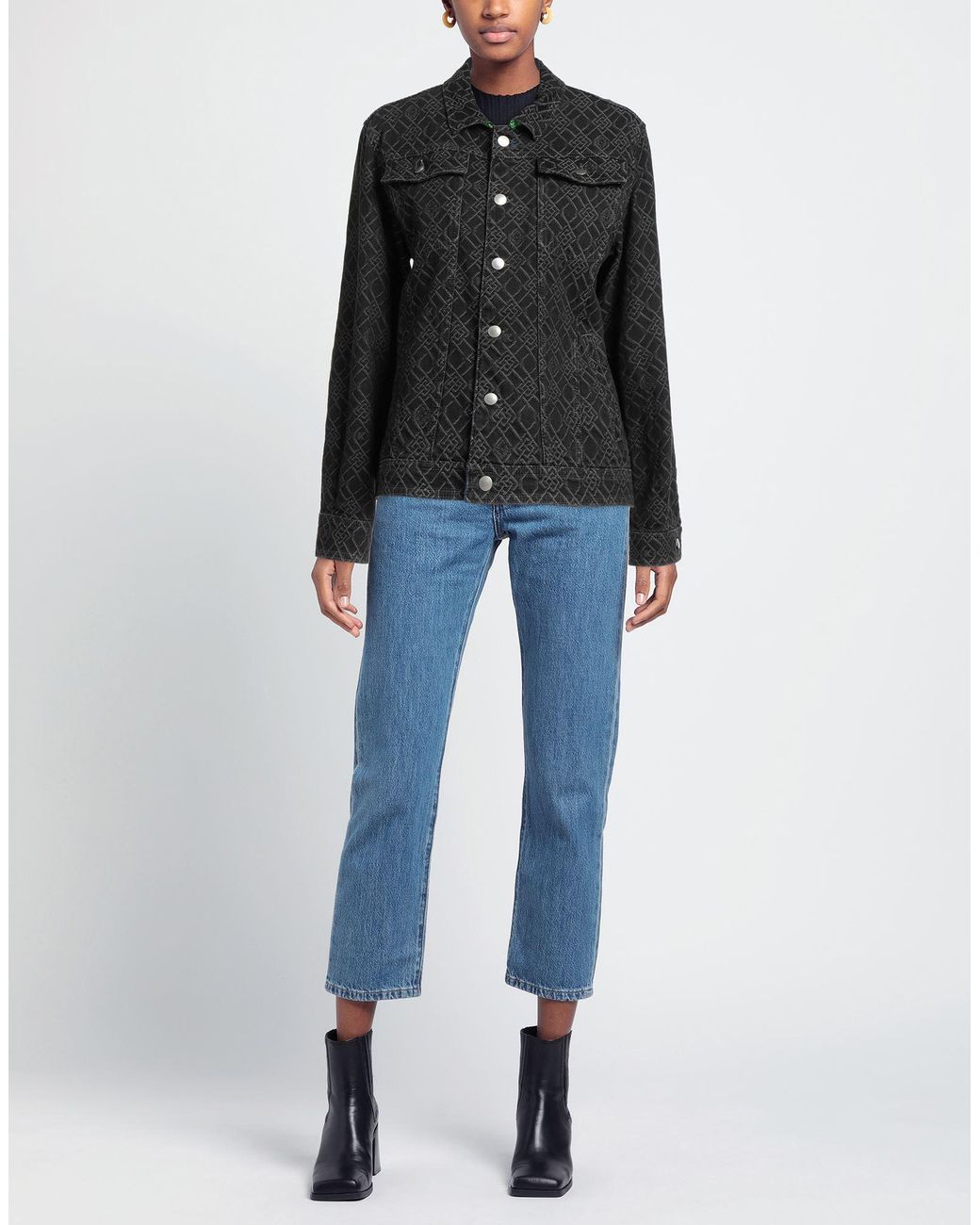 Koche Black Denim Outerwear
