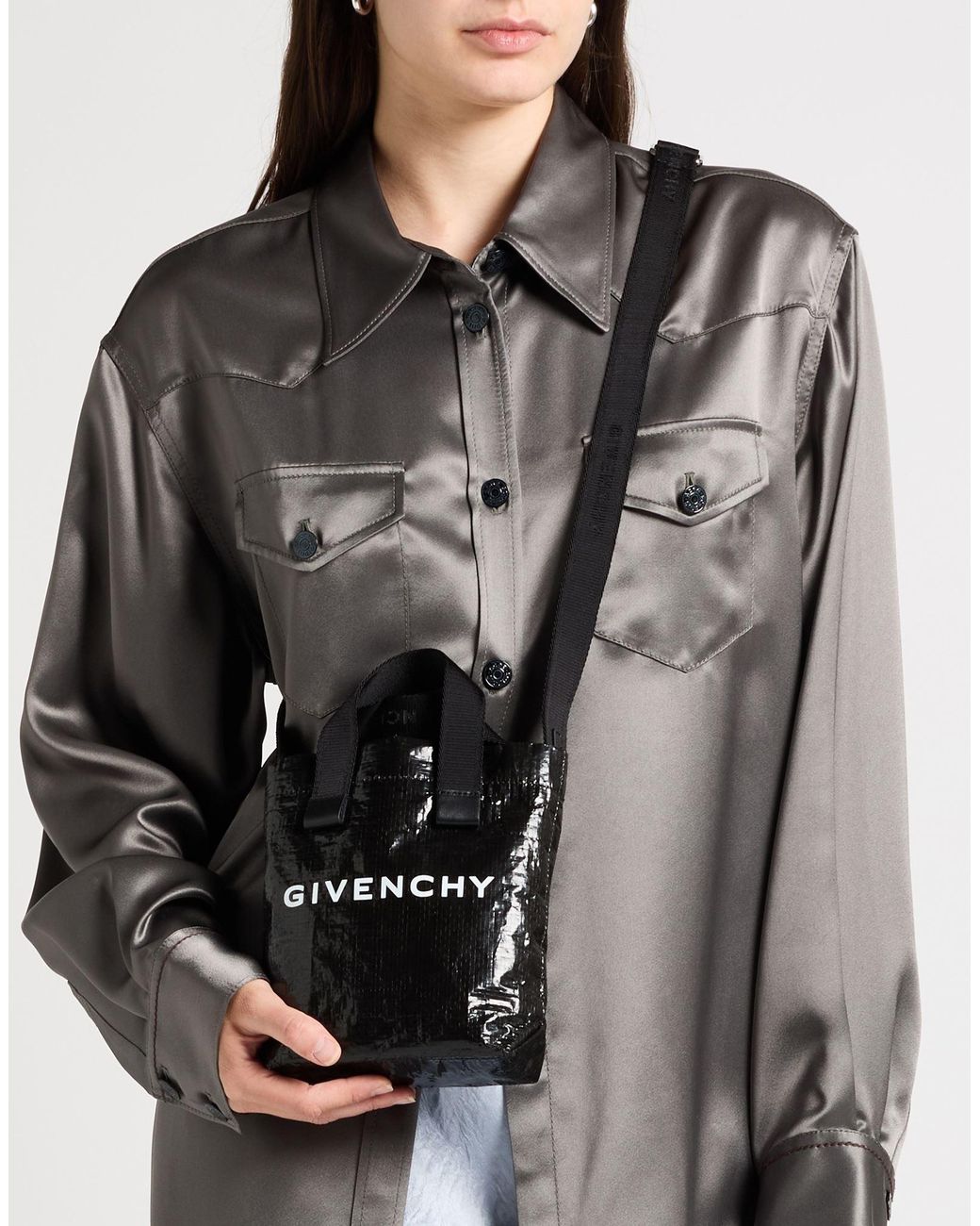 Givenchy Black Handbag Polyethylene