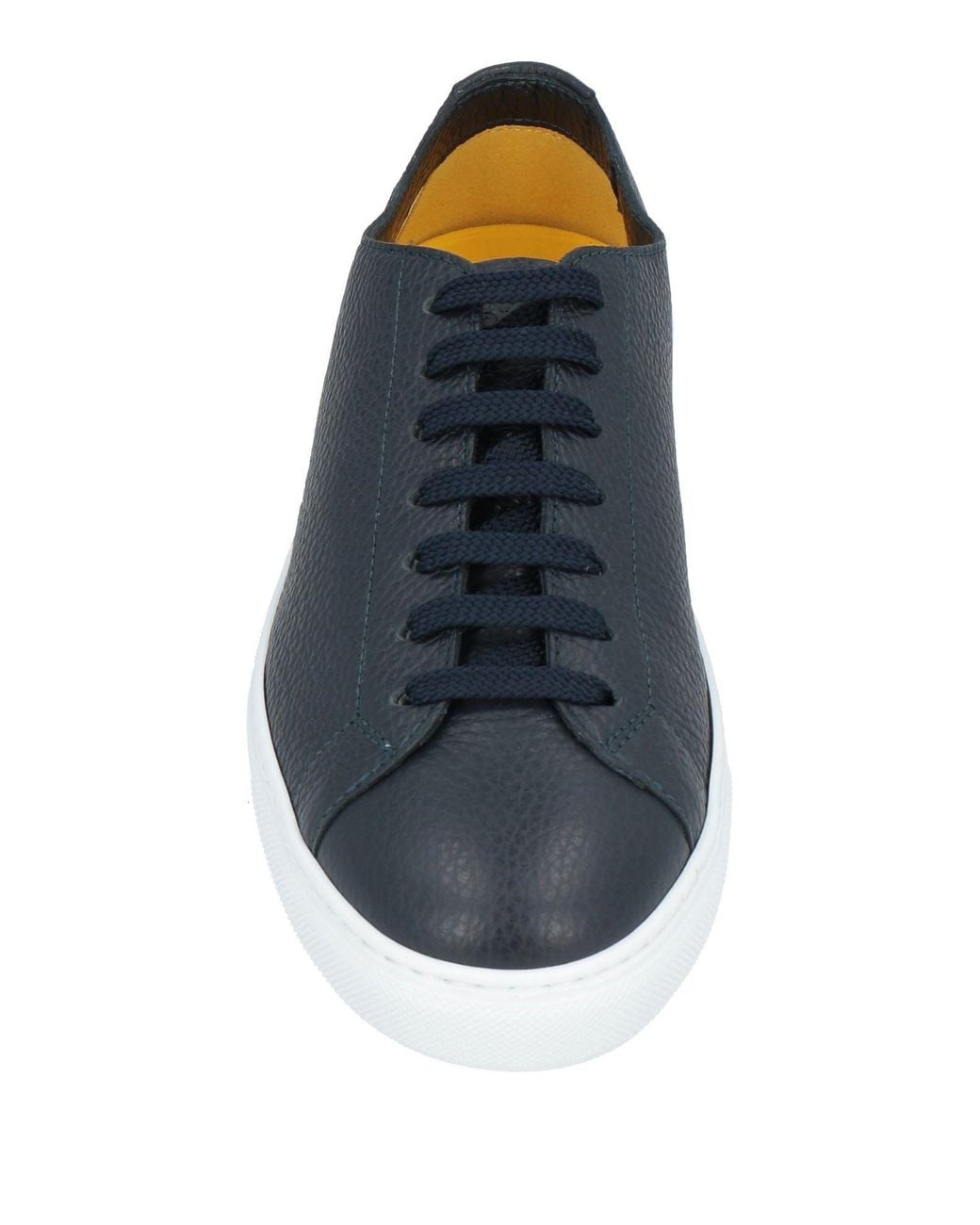 Doucal's Blue Sneakers Leather for men