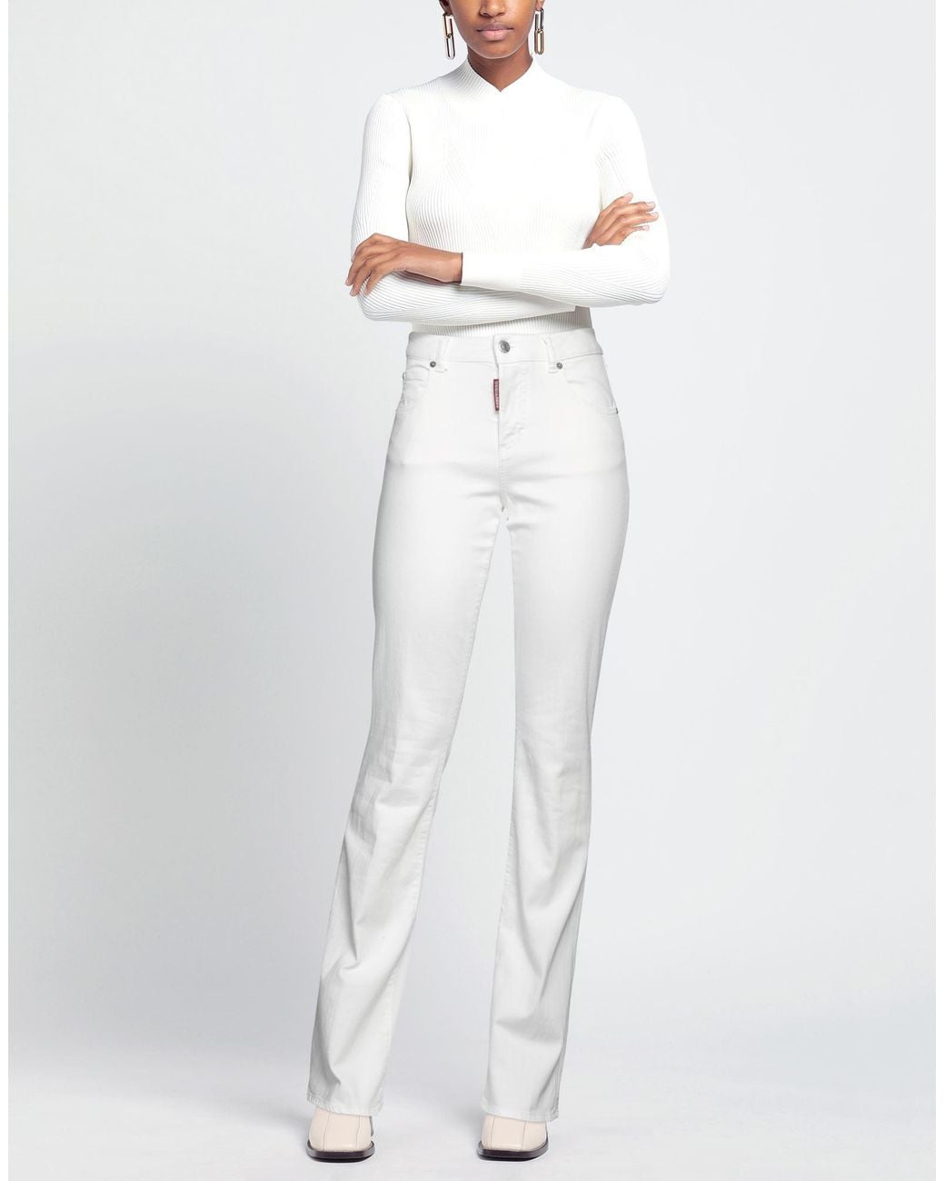 DSquared² White Jeans