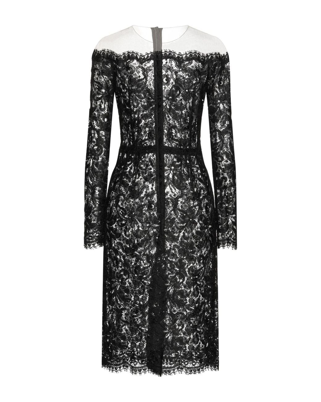 Dolce & Gabbana Black Midi Dress