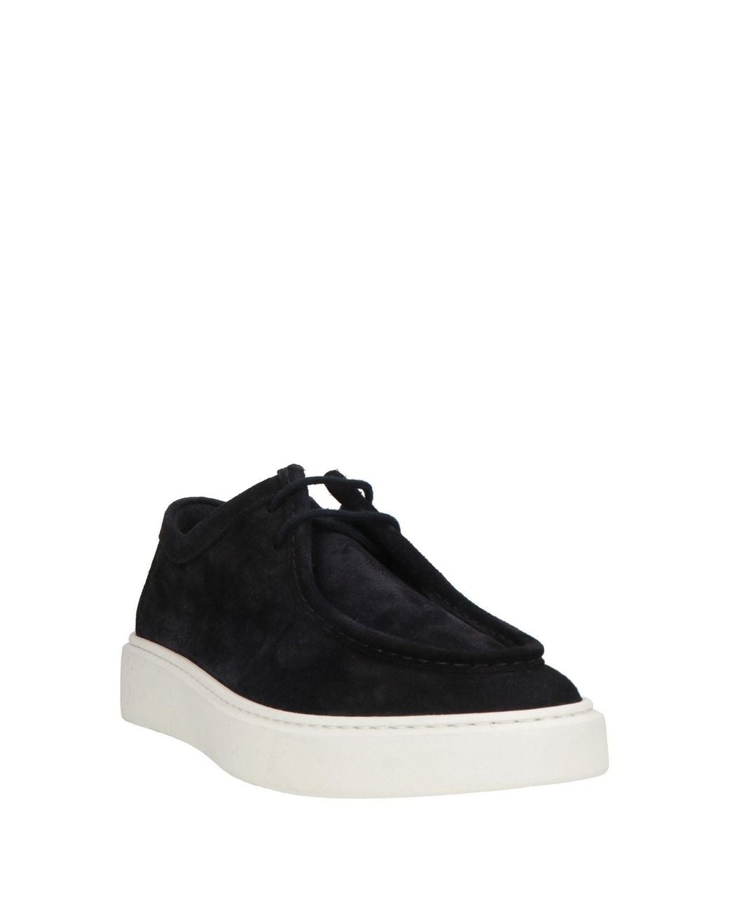 Doucal's Black Swift Lace-Up Shoes Leather for men