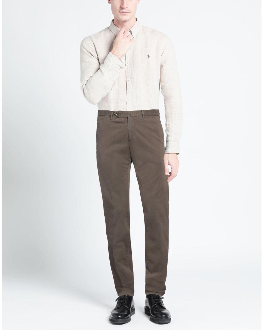 PT Torino Gray Trouser for men