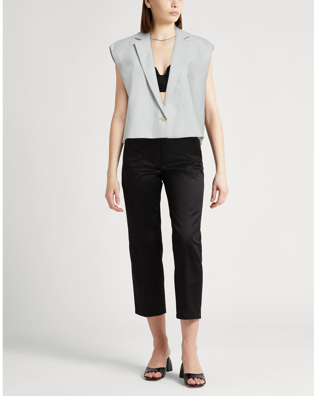 Loulou de Saison Gray Blazers