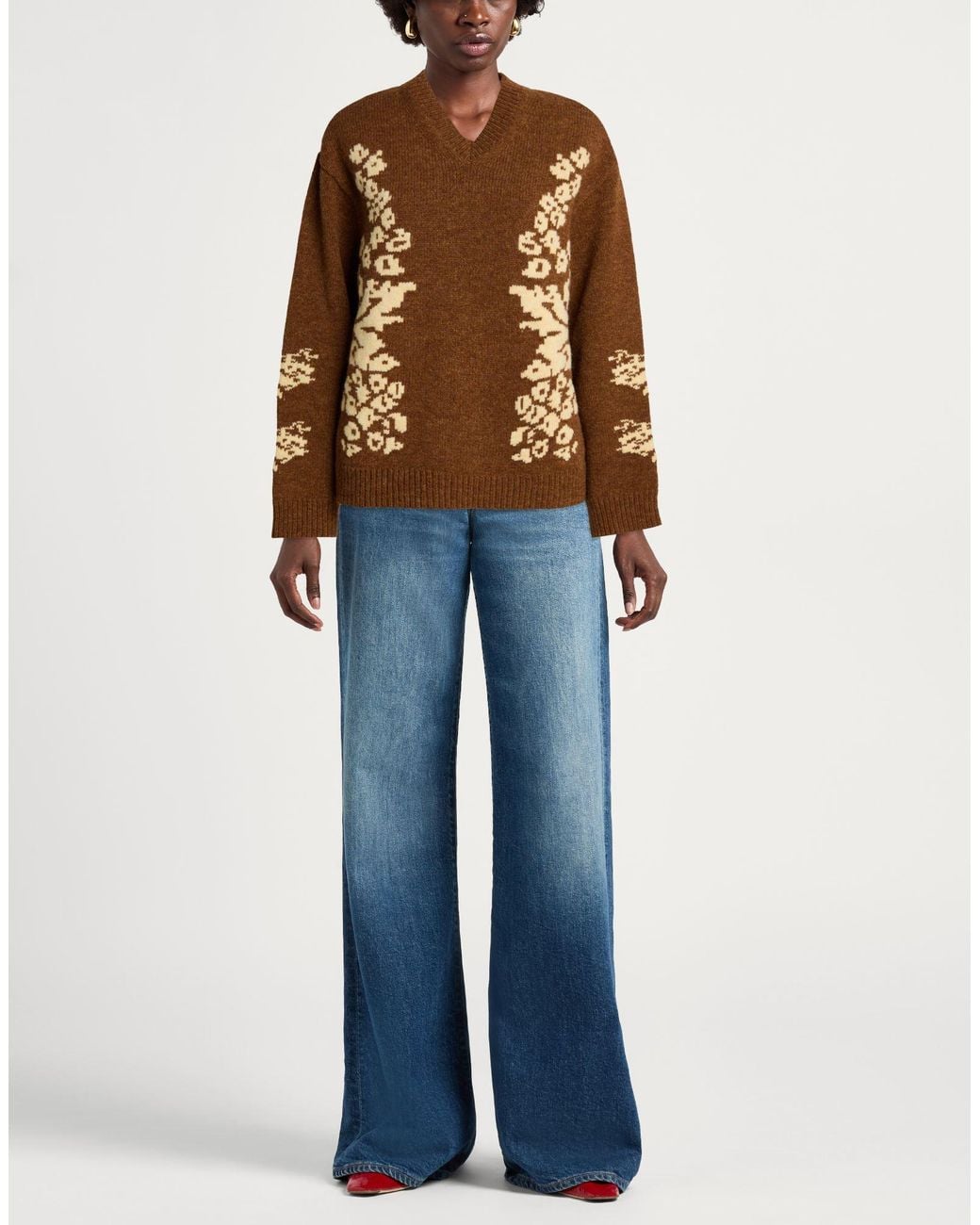 A Kind Of Guise Brown Light Sweater Lambswool