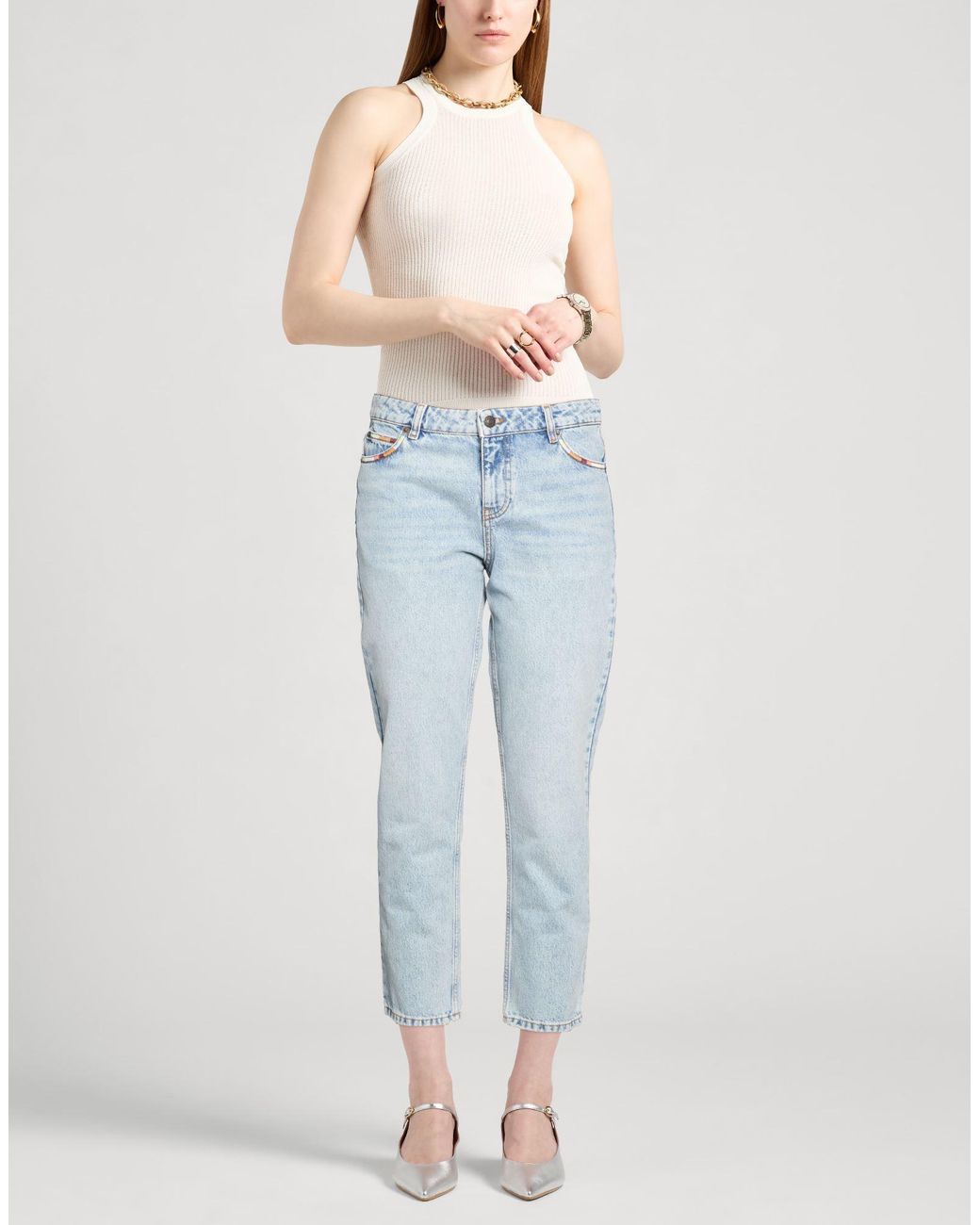 Ba&sh Blue Jeanshose