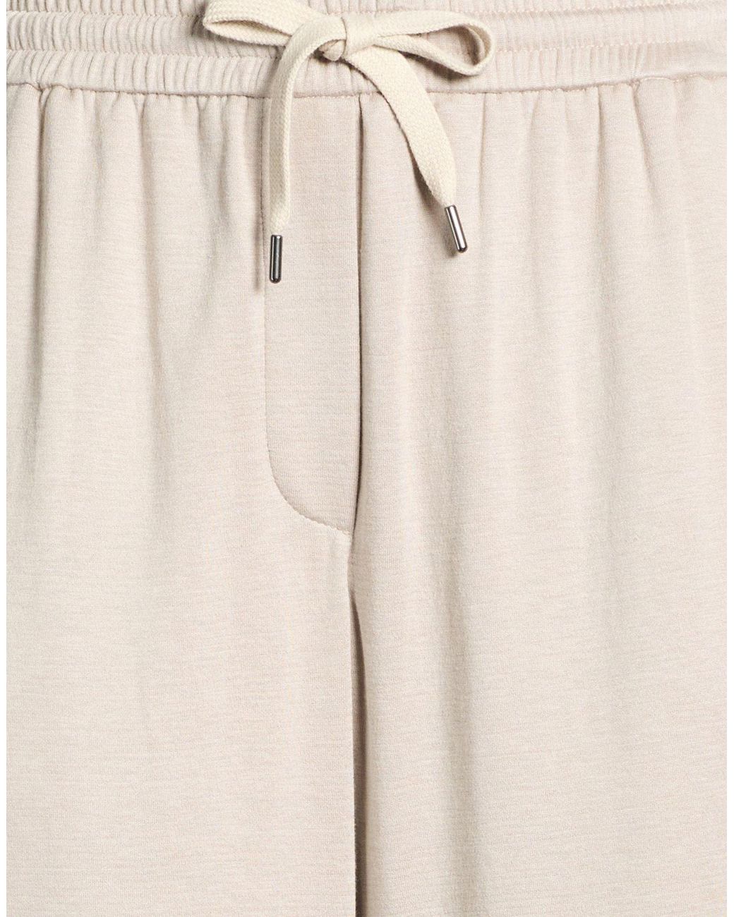 Brunello Cucinelli White Pants