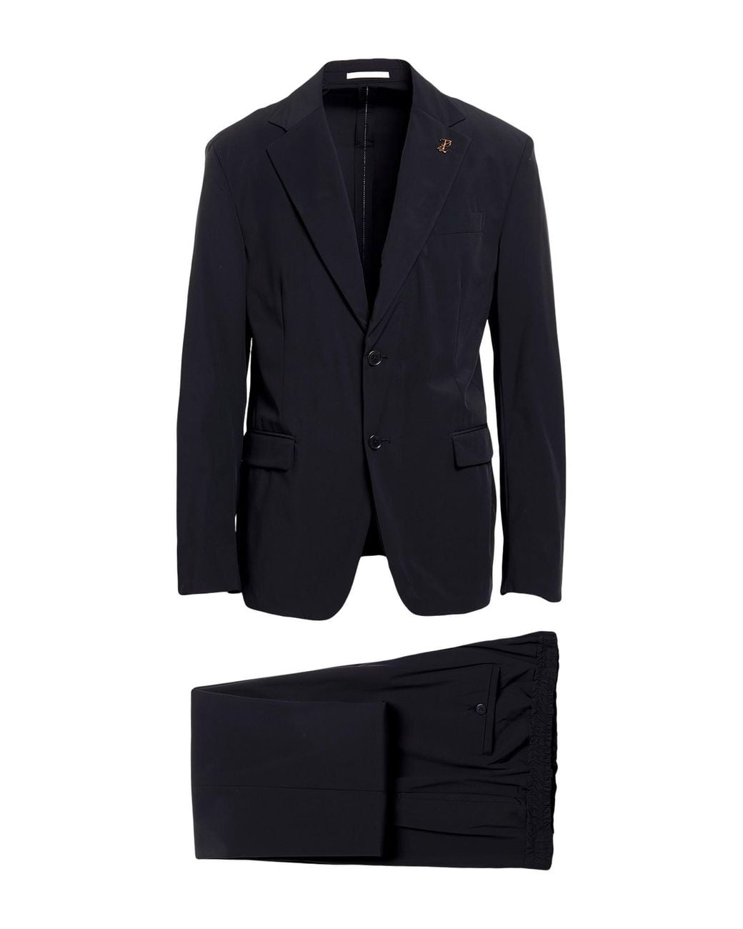 Pal Zileri Blue Suit Polyamide, Elastane for men