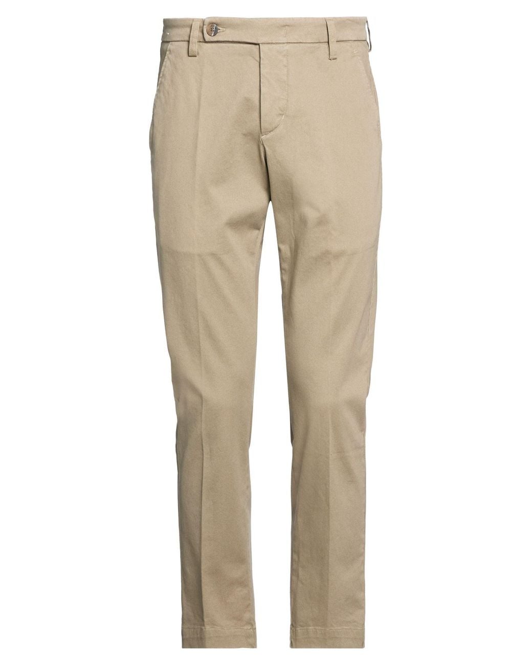 Entre Amis Natural Military Pants Cotton, Elastane for men