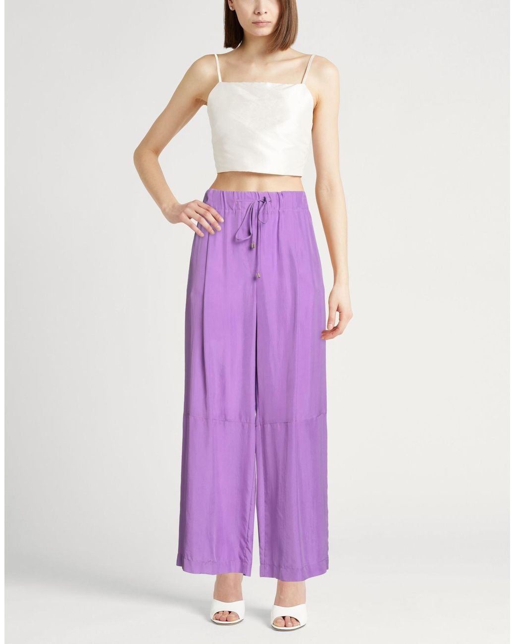 Alysi Purple Pants
