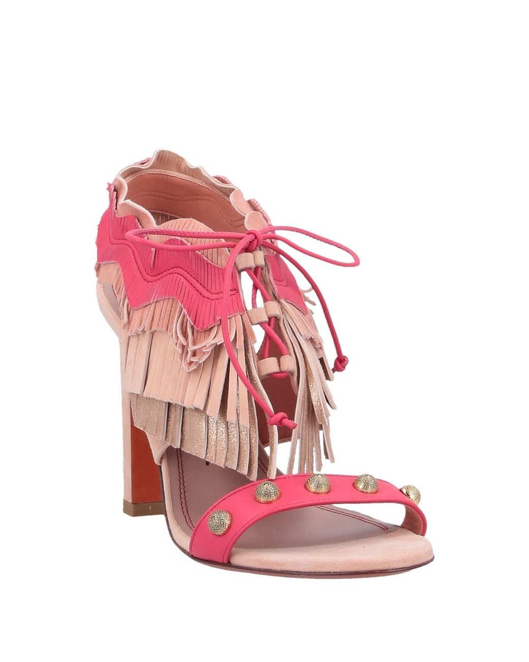 Santoni Pink Sandale