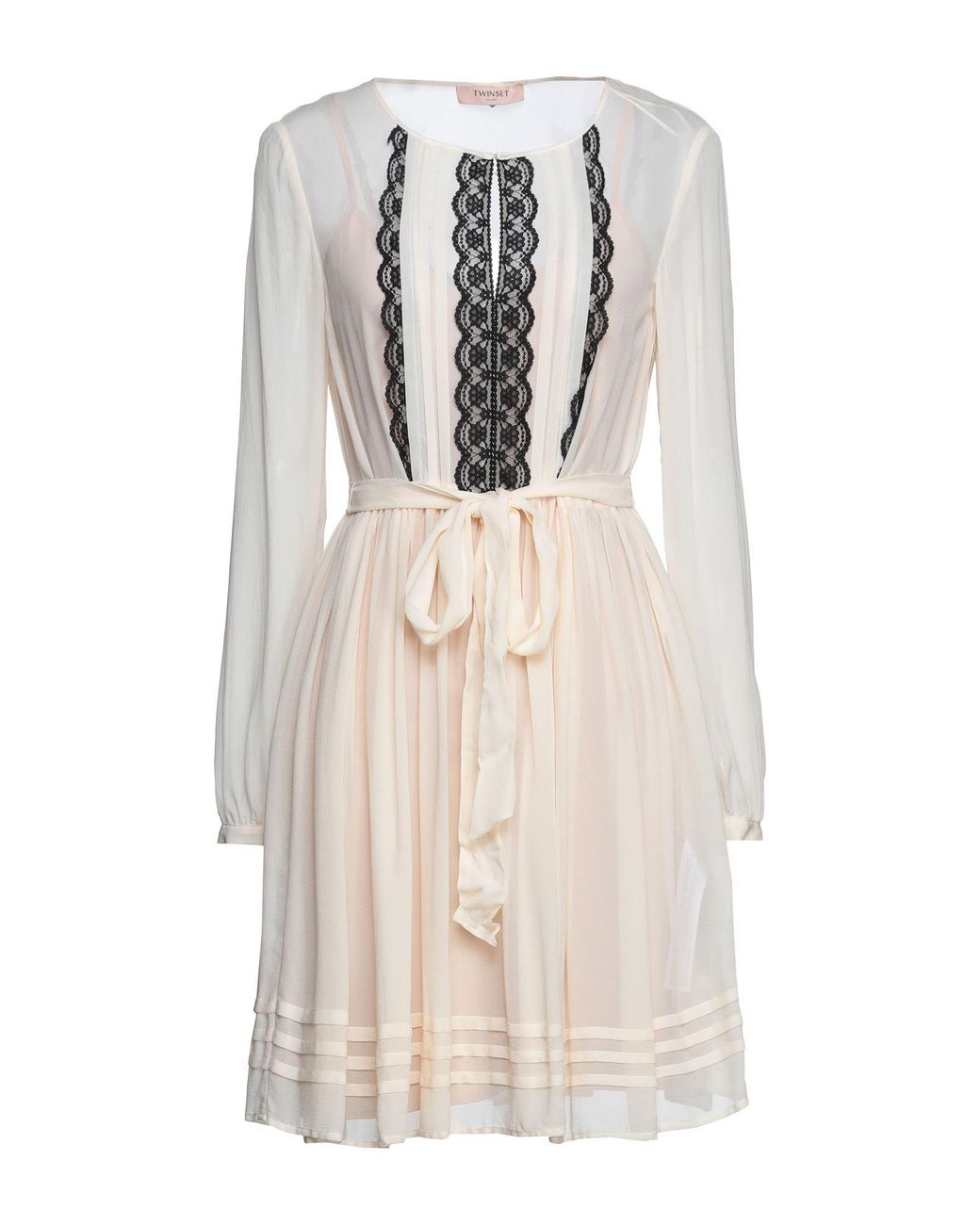 Twinset Natural Mini Dress
