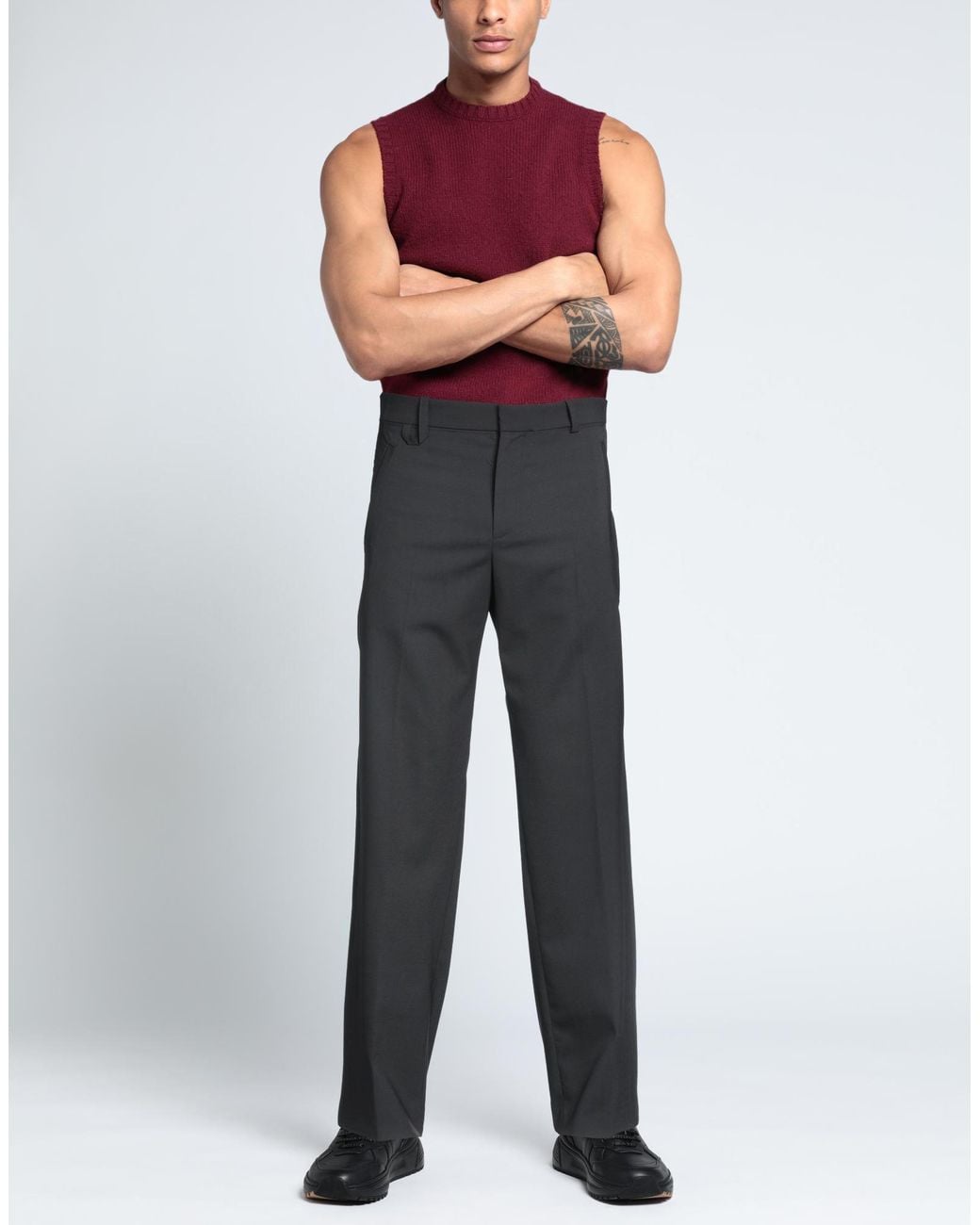 Jacquemus Gray Trouser for men