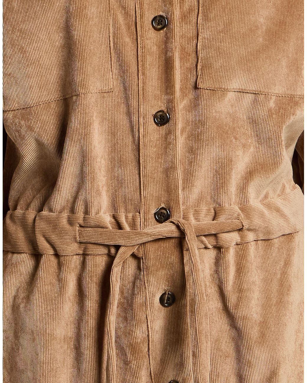 Dixie Natural Camel Jumpsuit Polyester, Polyamide, Elastane