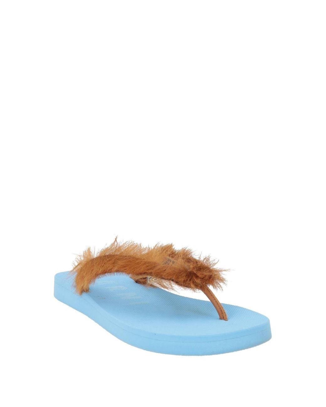 Marni Blue Thong Sandal