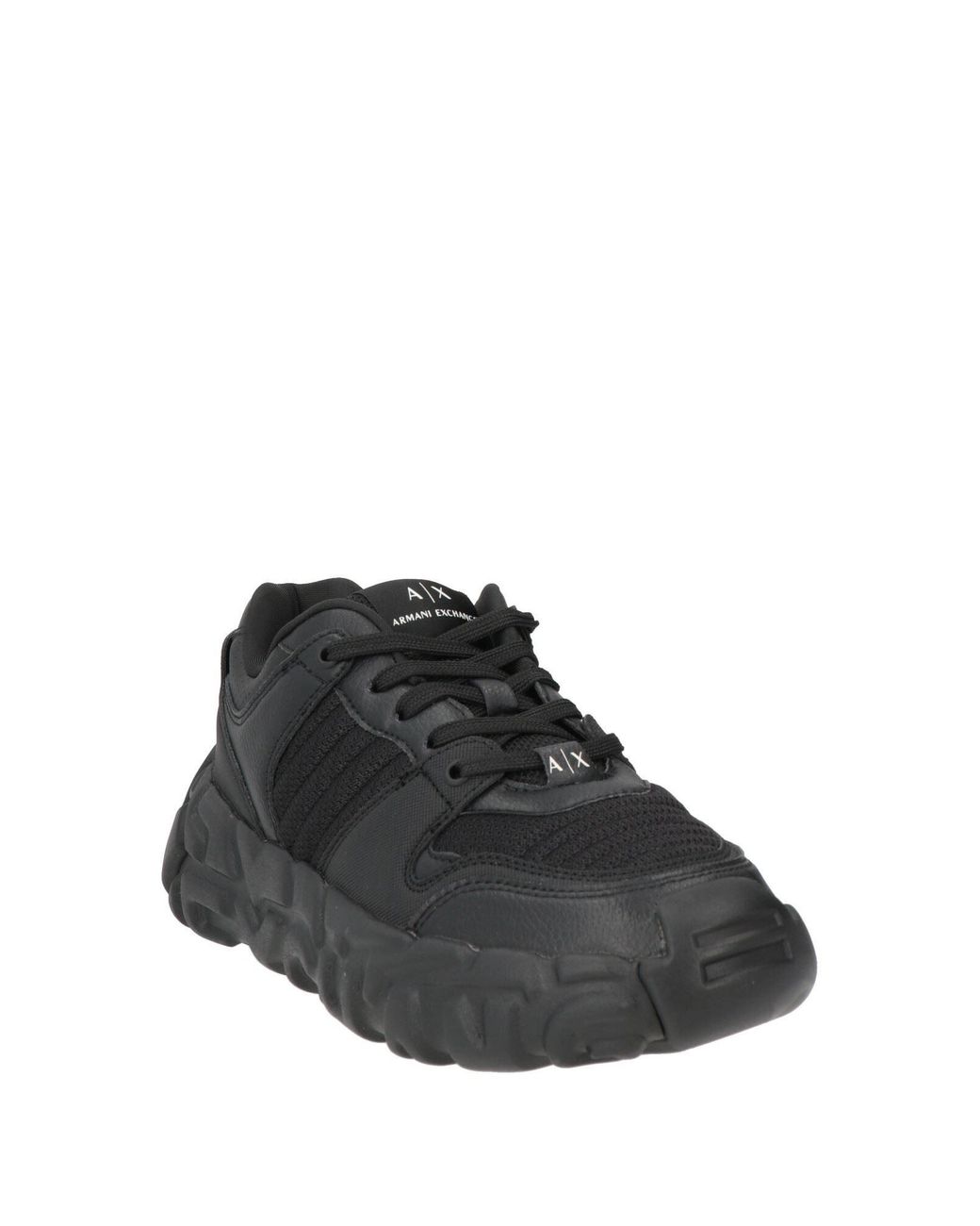 ARMANI EXCHANGE Black Trainers for men