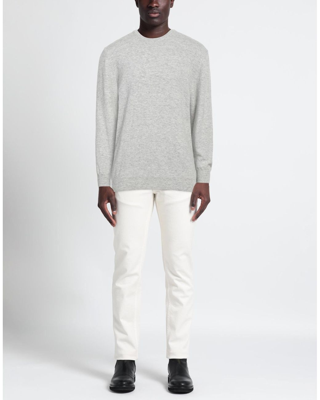 SPADALONGA Gray Jumper for men