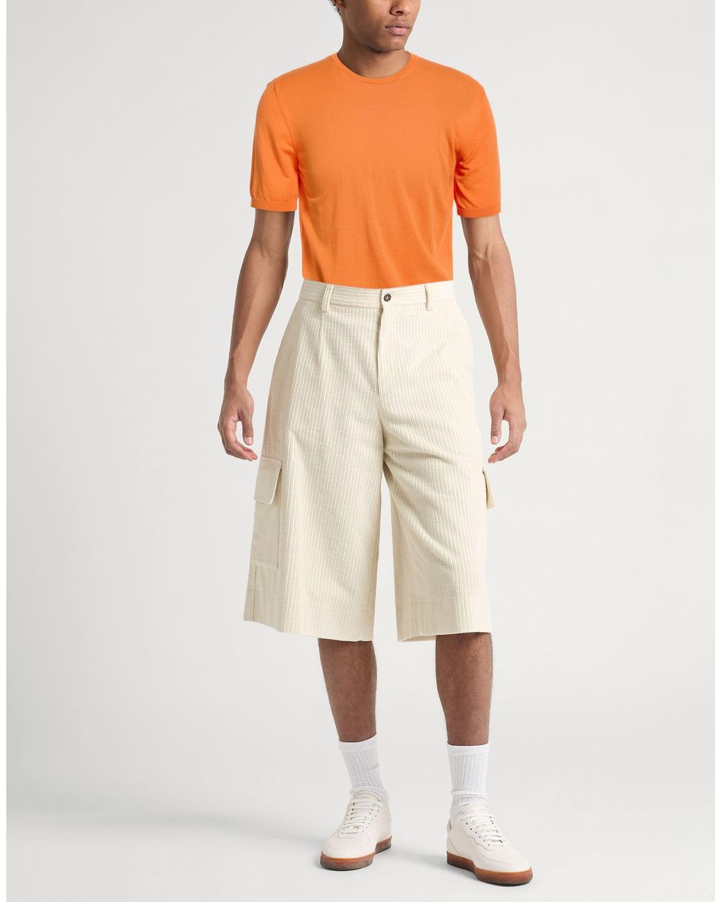 Roberto Collina Orange Sweaters for men