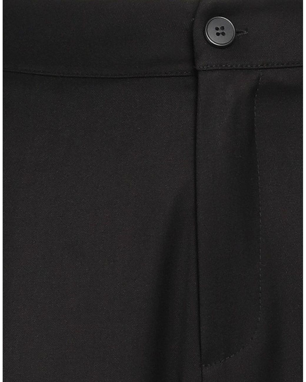 Siste's Black Pants Polyester, Viscose, Elastane