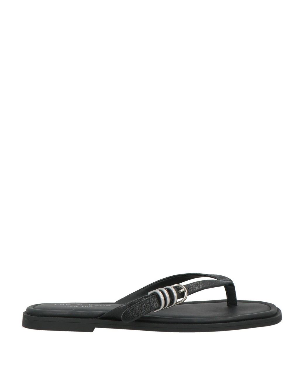 Rag & Bone White Thong Sandal