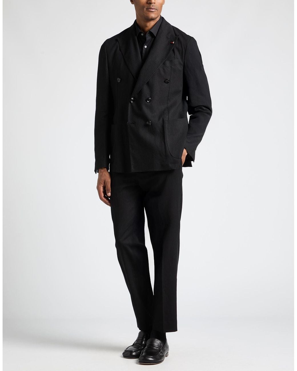 MULISH Black Suits for men