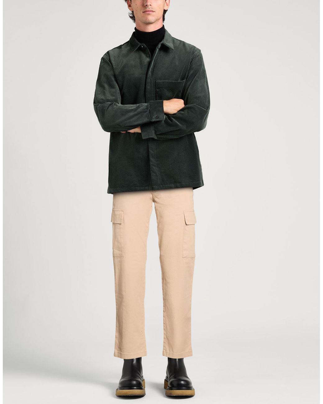 Calvin Klein Natural Pants Cotton, Elastane for men
