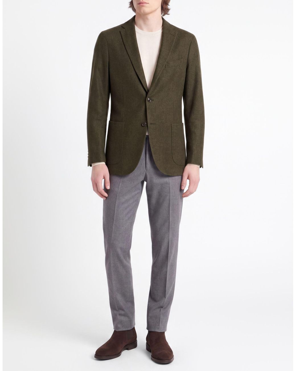 Boglioli Green Blazer for men