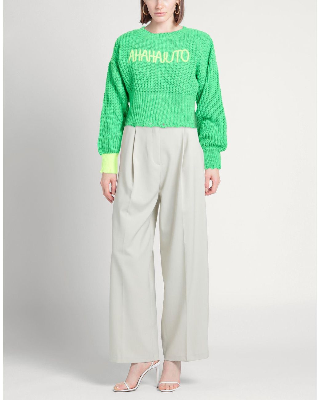 Shopart Green Sweaters