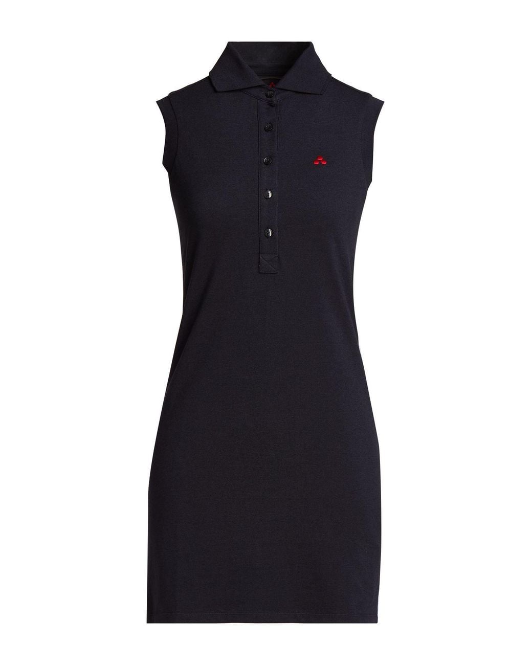 Peuterey Blue Midnight Mini Dress Cotton, Modal, Elastane