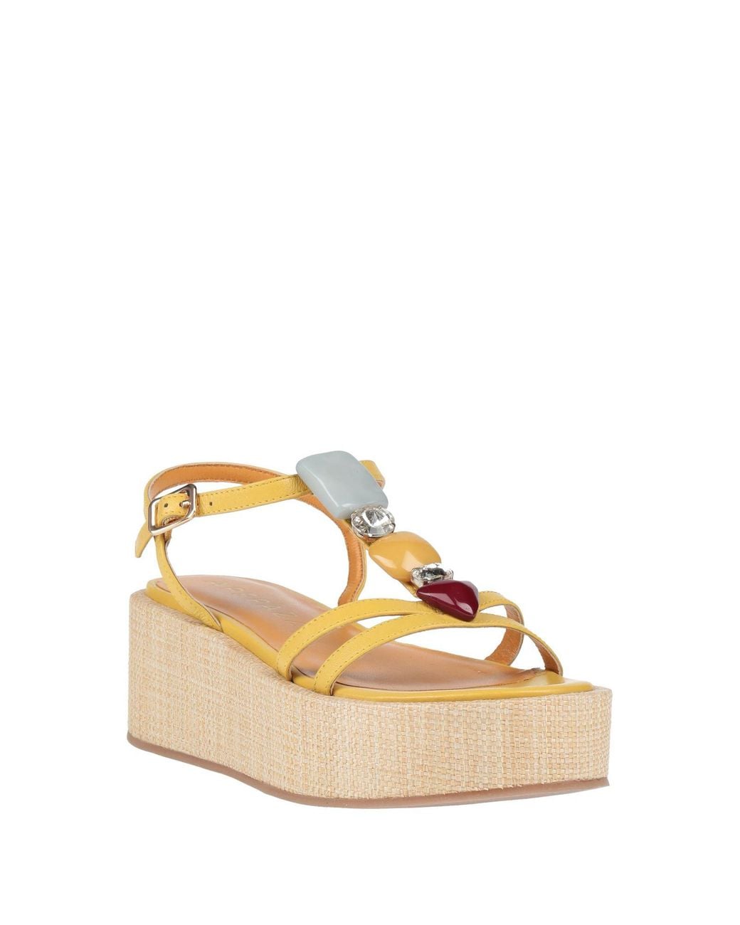Apepazza Metallic Espadrilles Leather