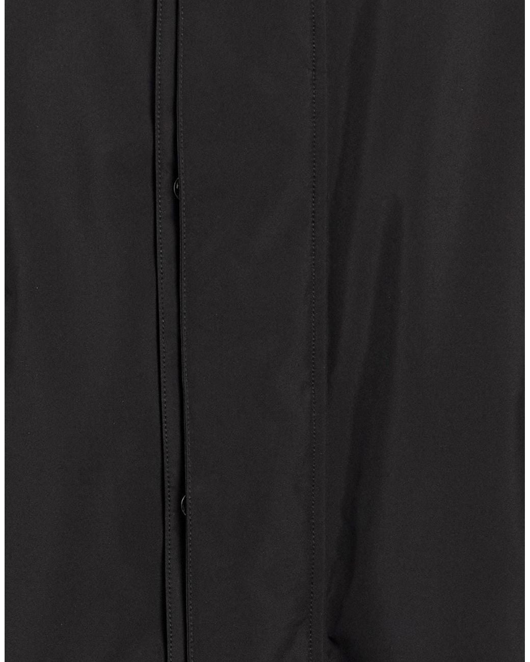 Moorer Black Coat Polyester for men