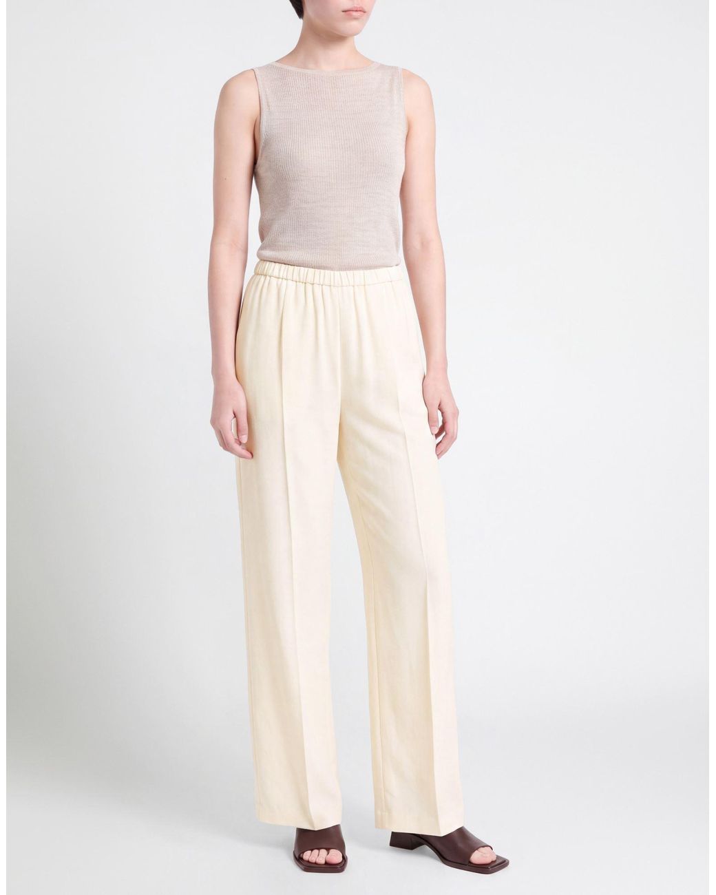 Forte_forte White Trouser