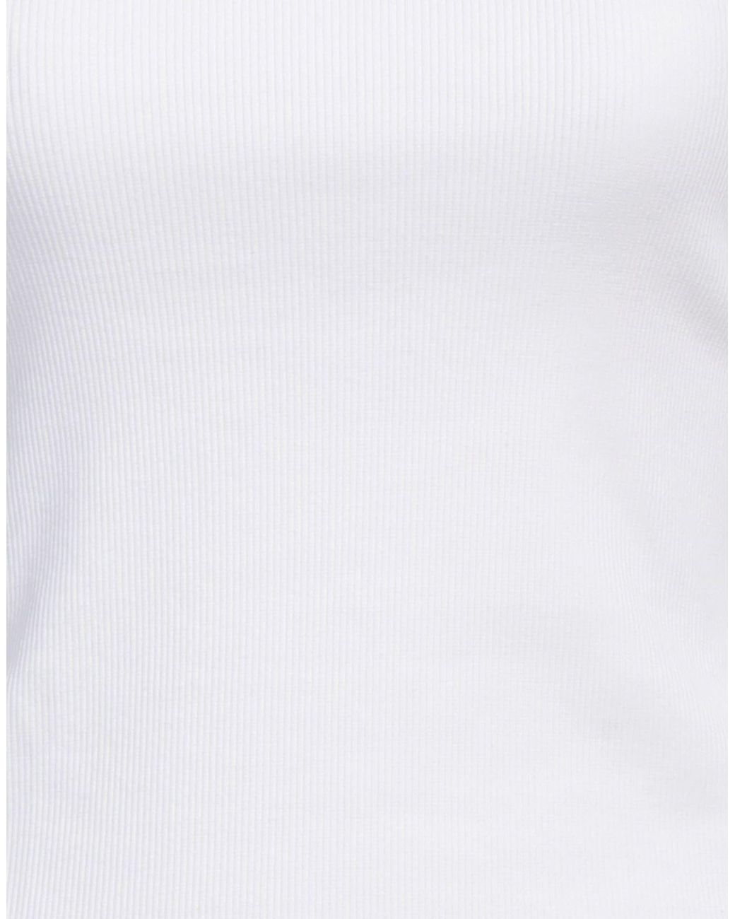 Blumarine White Top Cotton, Elastane