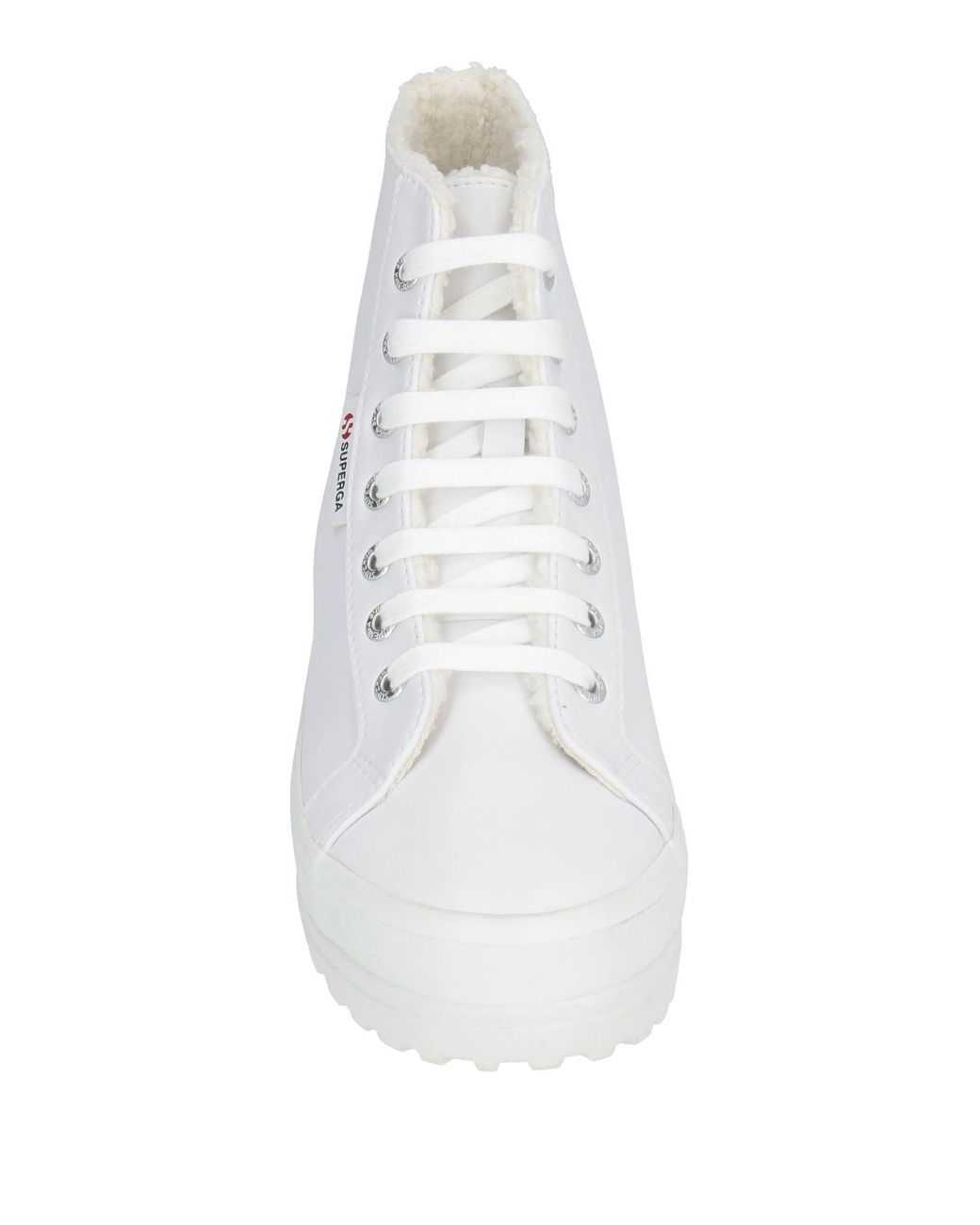 Superga White Trainers