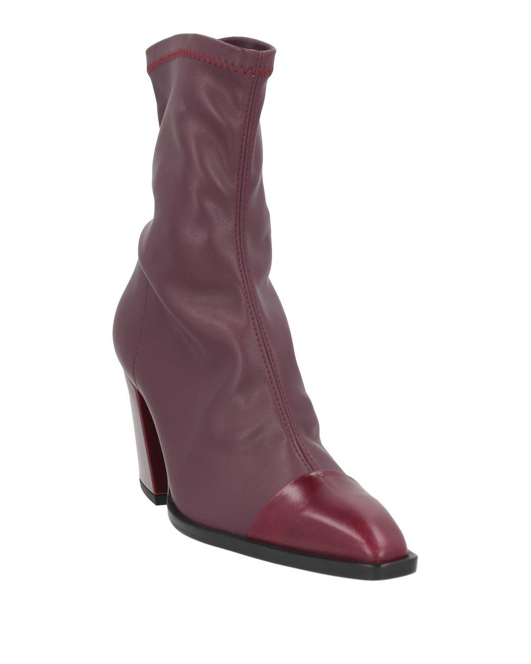 Zinda Purple Ankle Boots
