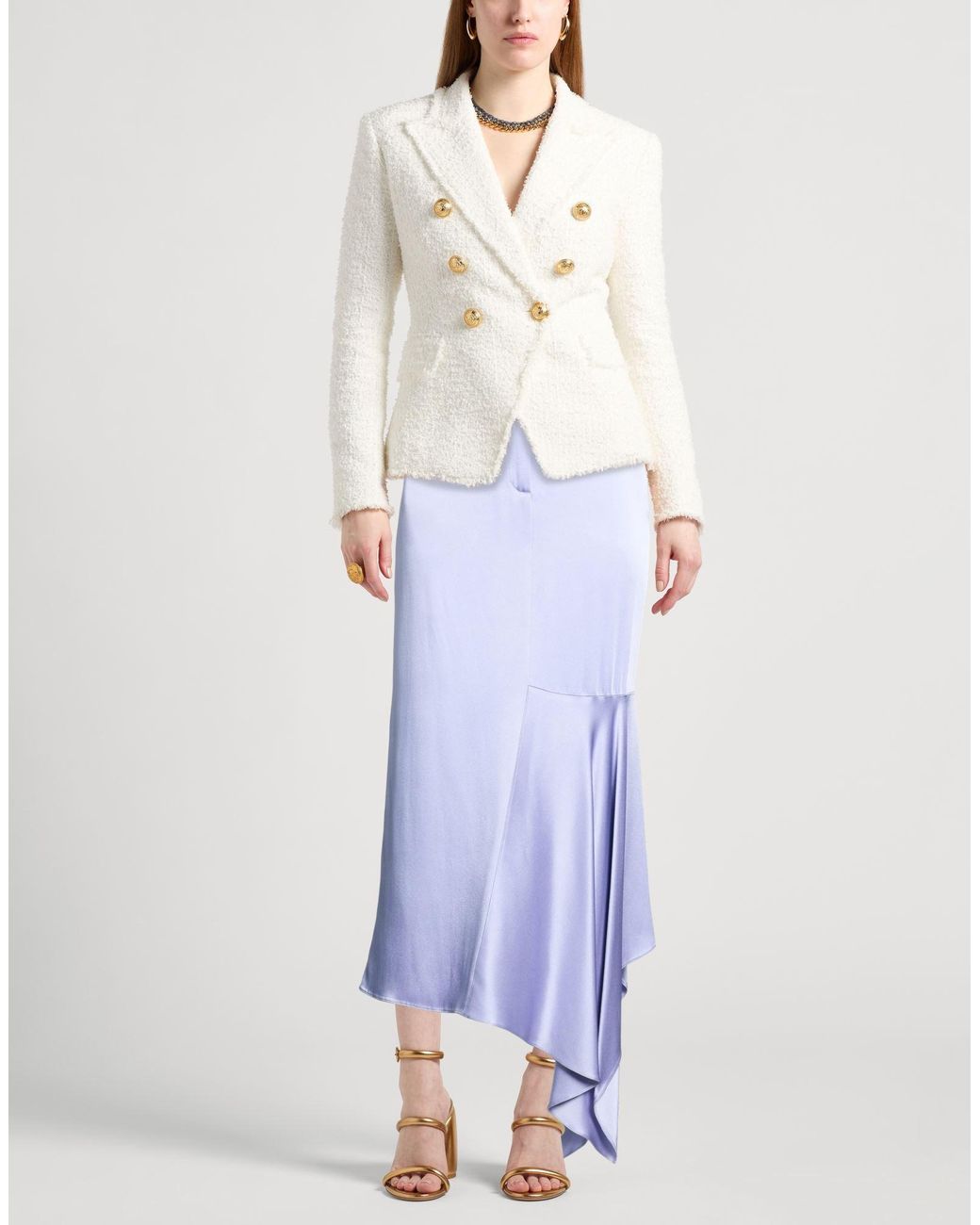 Tom Ford Blue Midi Skirt