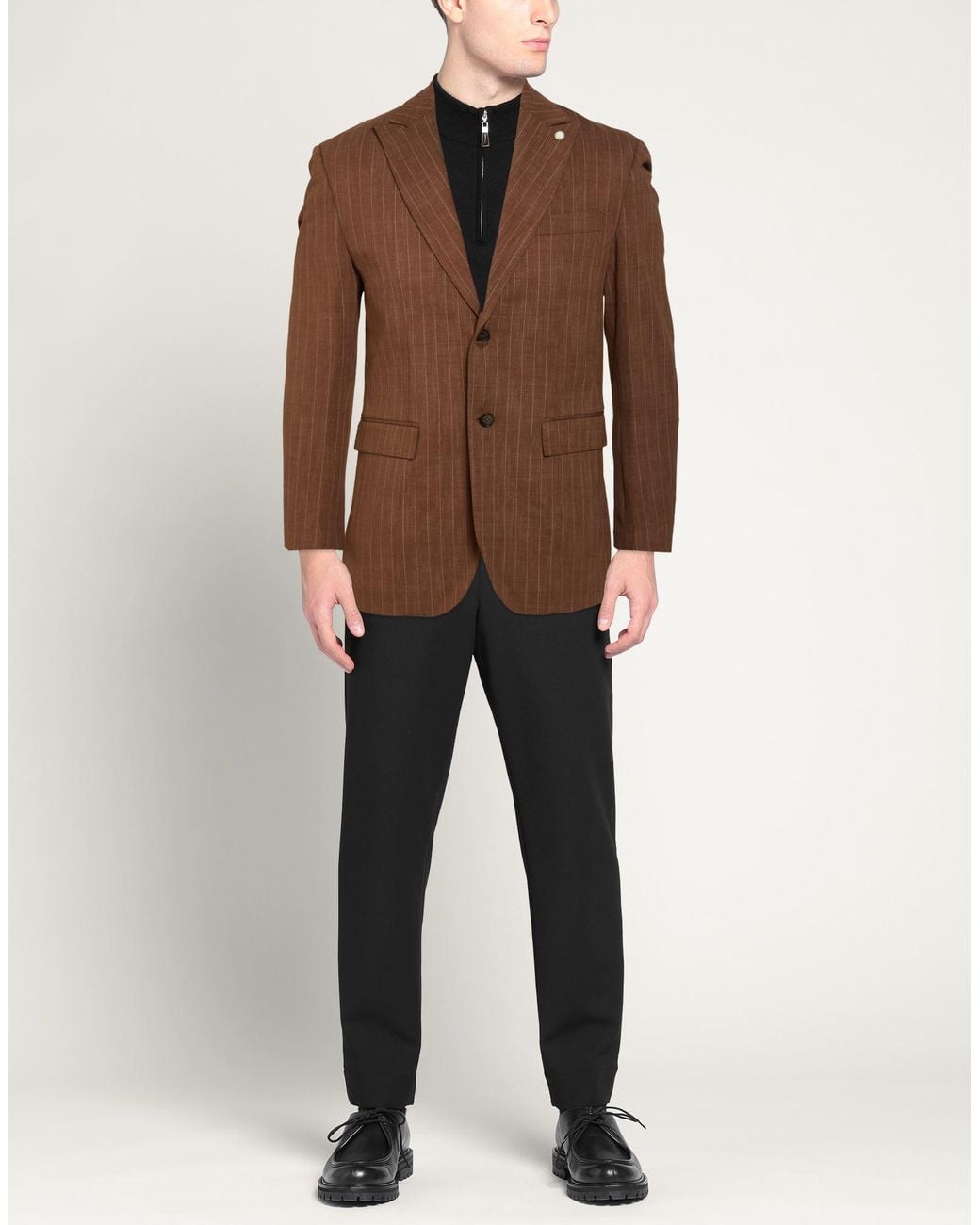 Squad² Brown Blazer for men