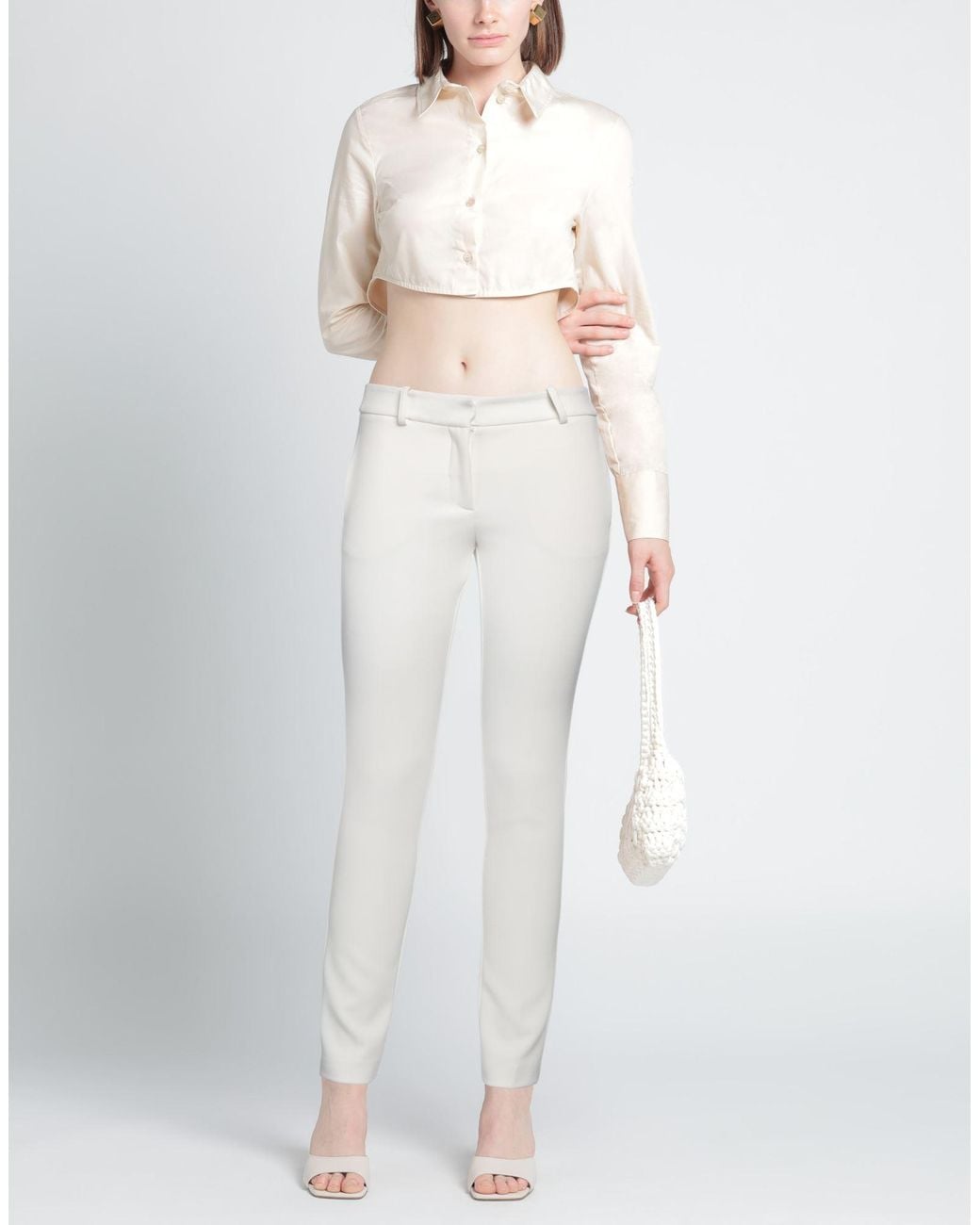 ERMANNO FIRENZE White Trouser