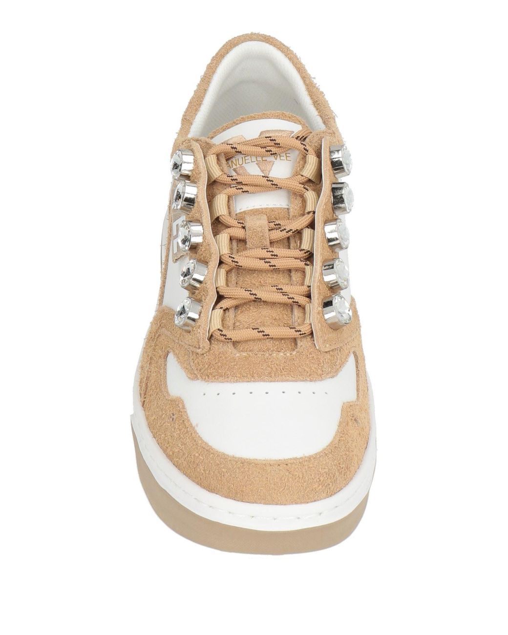 Emanuélle Vee Natural Sneakers Leather