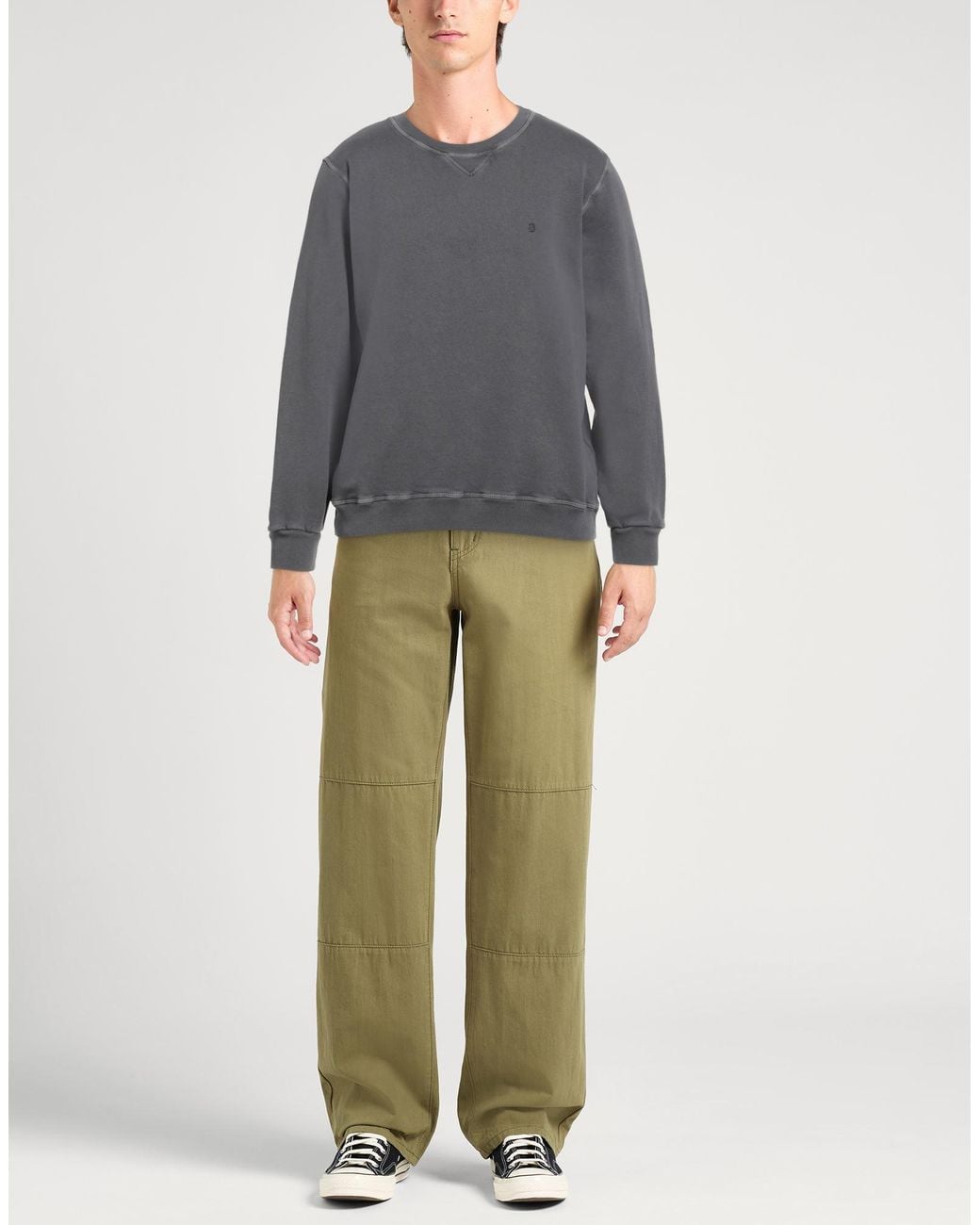 Dondup Gray Sweatshirt for men