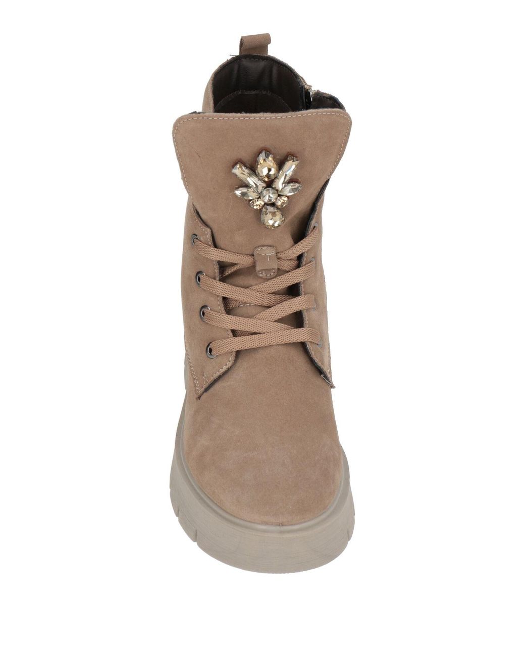 Igi&co Brown Light Ankle Boots Leather