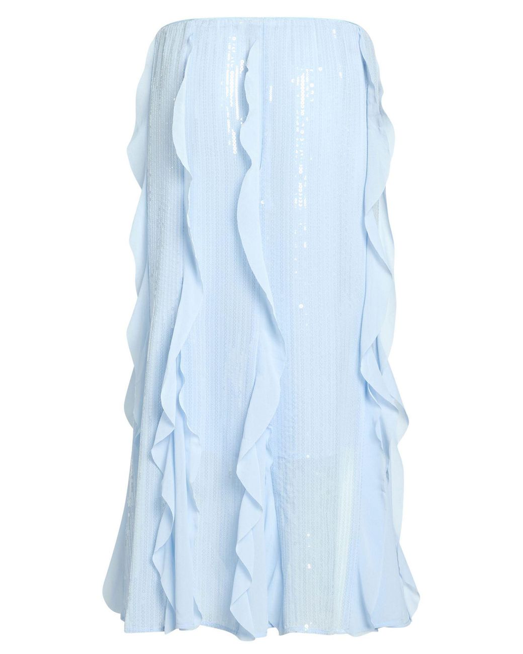Marc Cain Blue Midi Skirt