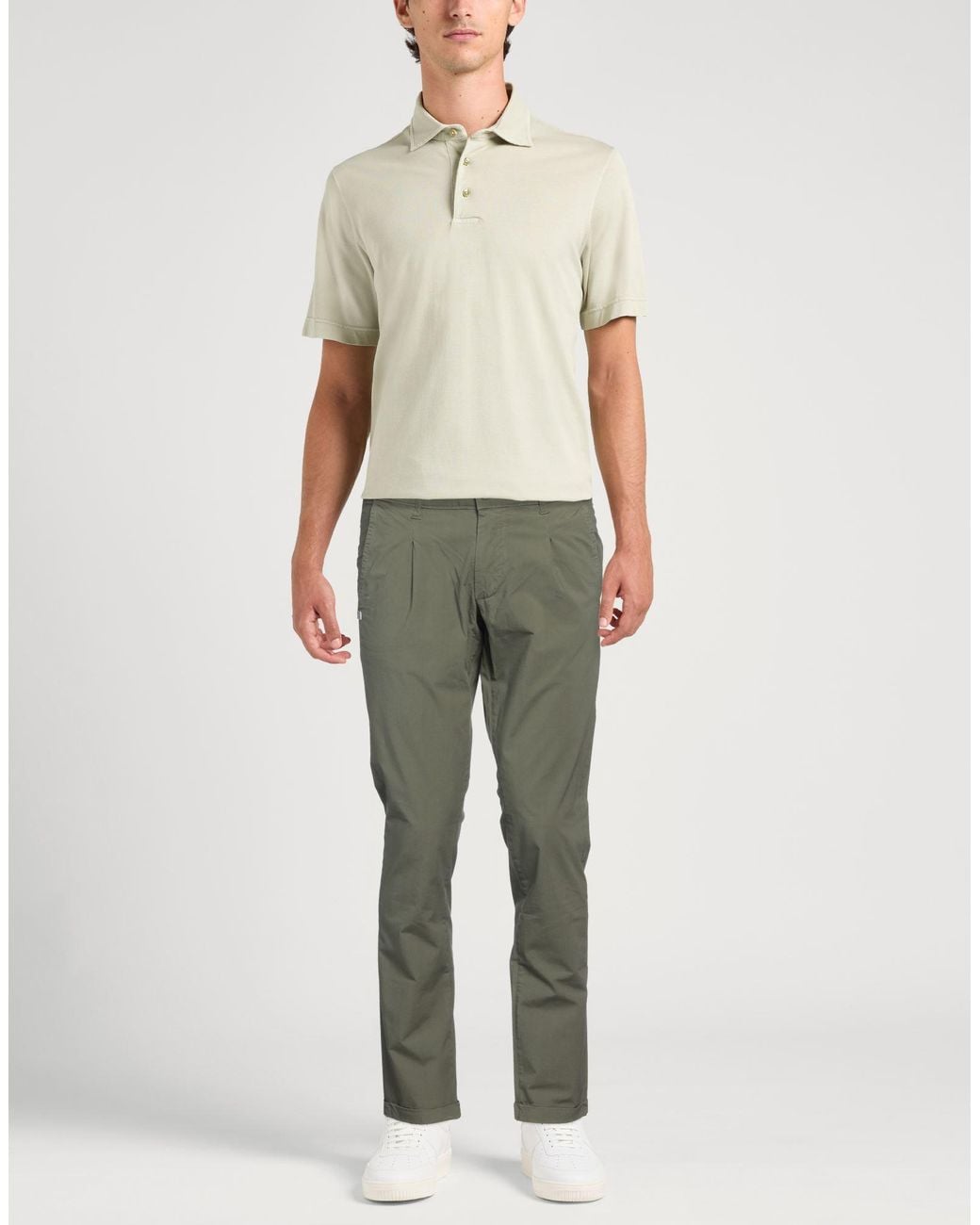 Daniele Alessandrini Green Trouser for men