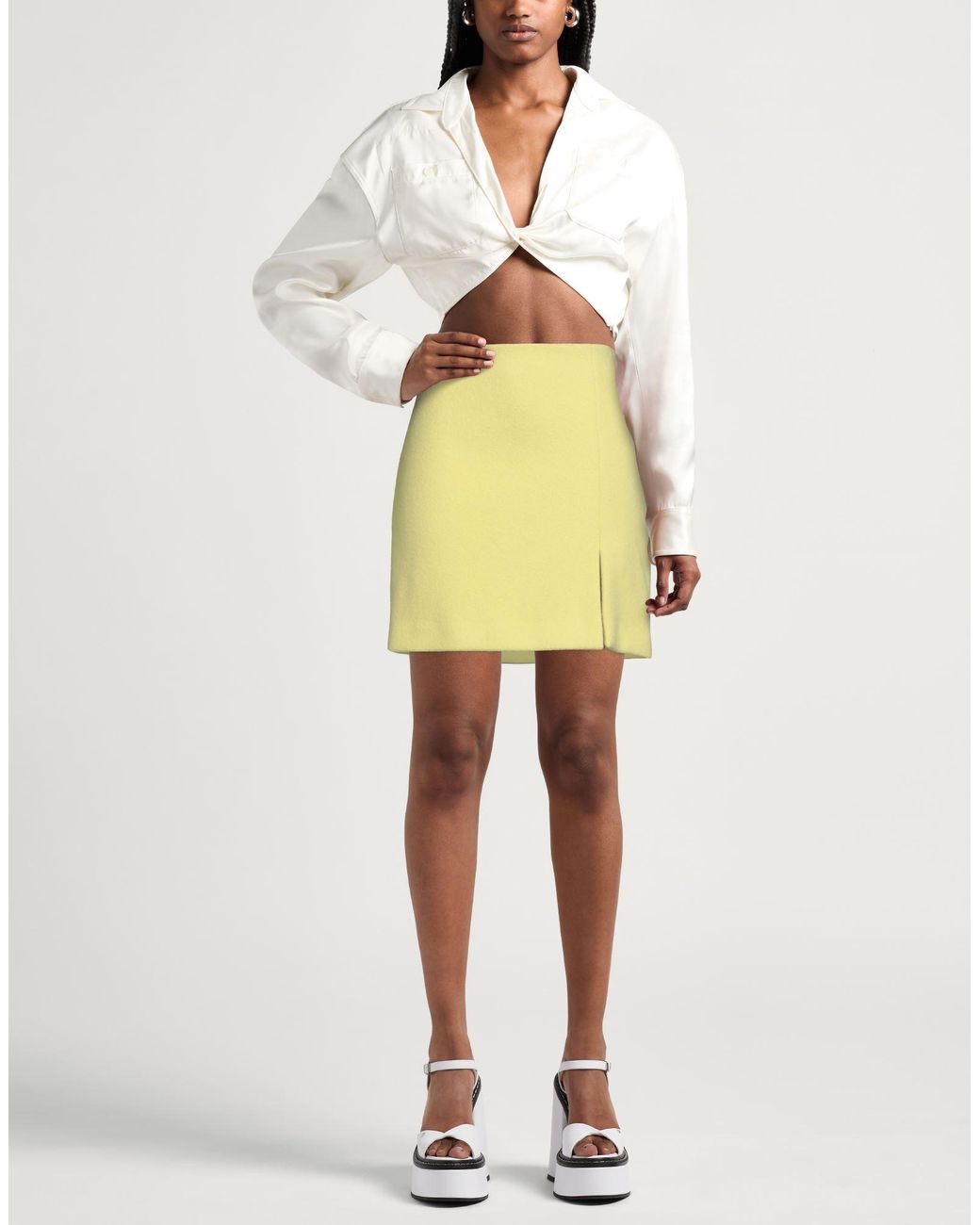 MSGM Yellow Minirock