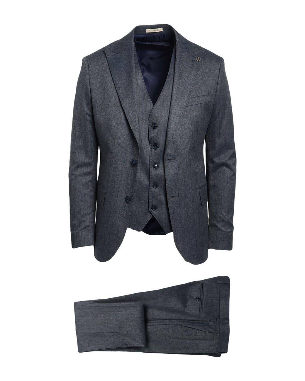 SUIT SARTORIA Blue Suit Viscose, Polyester, Elastane for men